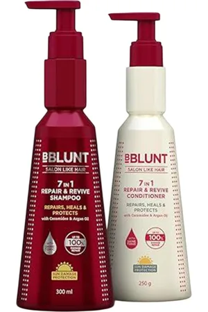 BBLUNT Set Of 2 7 In 1 Repair & Revive Duo Shampoo- 300 ml & Conditioner- 250 g