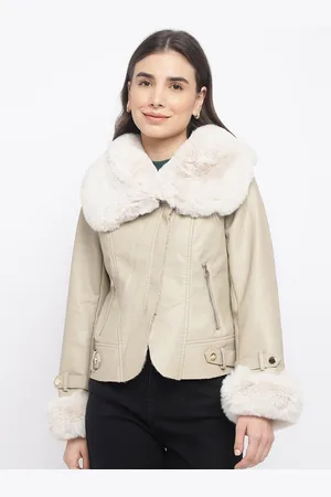 Latin Quarters Women Beige Tailored Jacket