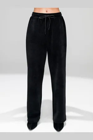 EDRIO Women Relaxed Fit Mid Rise Track Pants
