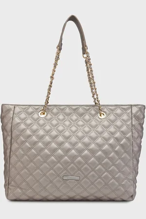 Caprese Oversized Quilted Structured Shoulder Bag