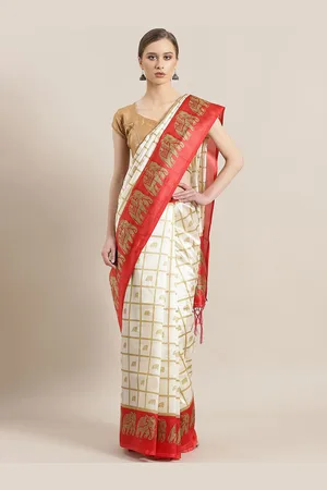 Kalista Ethnic Motifs Zari Mysore Silk Saree
