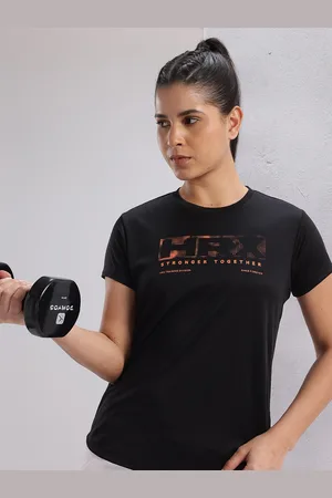 HRX Twin Collection Rapid-Dry Printed Training T-shirt