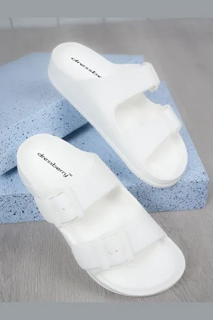 DressBerry Women Rubber Sliders