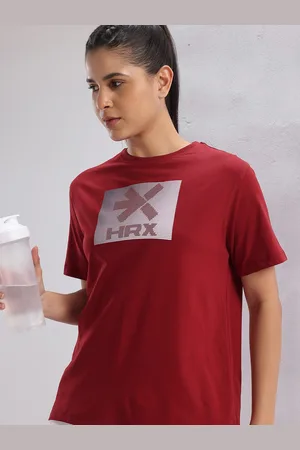 HRX Twin Collection Printed Training T-shirt
