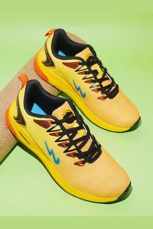 Campus Men Mesh Lace-Ups Running Sports Shoes