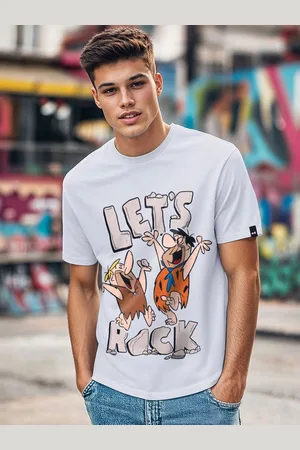 Bewakoof Official Cartoon Network Merchandise Rock N Roll Printed T-shirt