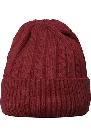 Loom Legacy Men Self Design Acrylic Wool Beanie