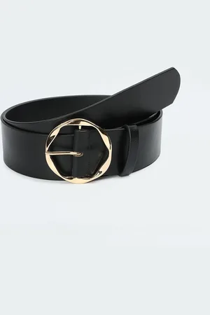 Max Collection Women Solid Tang Closure Casual Belt