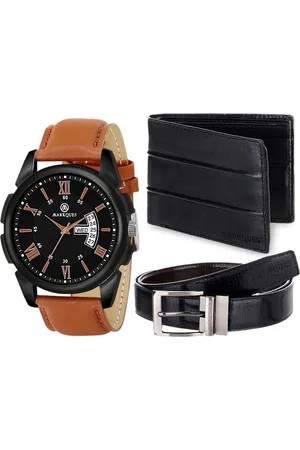 MARKQUES Men Leather Accessory Gift Set
