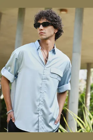 Campus Men Comfort Opaque Casual Shirt