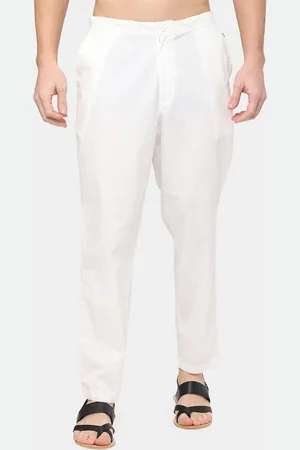 NIRVAAN Men Solid Cotton Pyjama