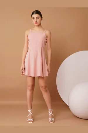 Chemistry Crepe A-Line Mini Dress