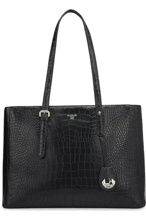 Da Milano Women Textured Shopper Leather Tote Bag