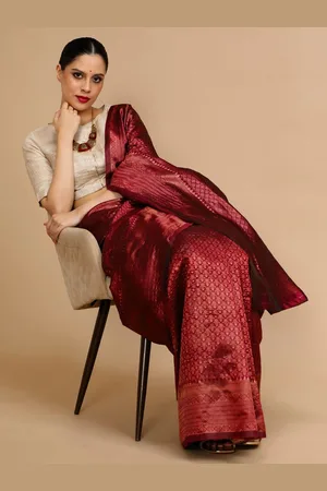 House of Pataudi Woven Design Banarasi Saree