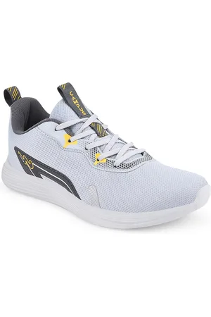 Campus Men Grey Mesh Running Shoes