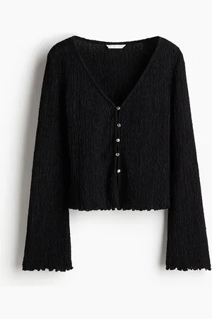 H&M Textured Jersey Top