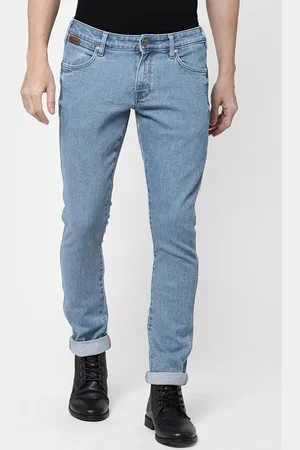 Wrangler Men Vegas Skinny Fit Low-Rise Cotton Stretchable Jeans
