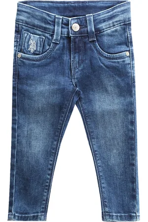 Ralph Lauren Boys Classic Slim Fit High Rise Light Fade Stretchable Jeans