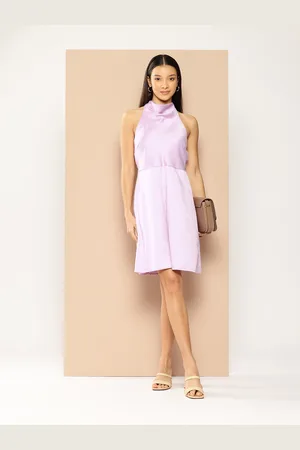 Chemistry Halter Neck A-Line Dress