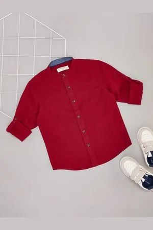 Pantaloons Boys Opaque Casual Shirt