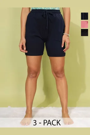 dollar Pack of 3 Cotton Sports Shorts
