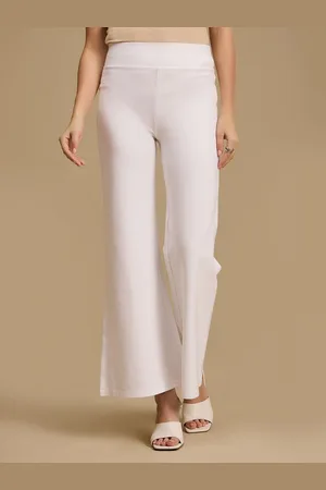 Kazo Women Relaxed-Fit Mid-Rise Flared Shapewear Jeggings