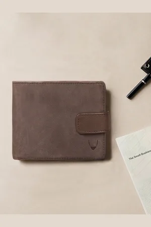 Hidesign Men Brown Solid Leather Two Fold Wallet
