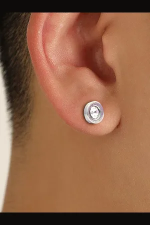 Krelin Men Stainless Steel Classic Antique Stud