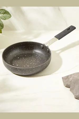 Home Centre Chef Special Swaly Black Aluminium Mini Frying Pan