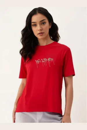 DressBerry Women Printed Pockets T-shirt
