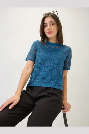 Globus Floral Monochrome Top