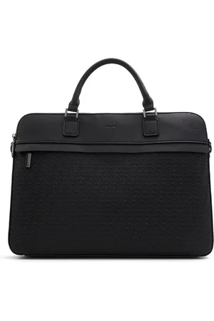 Aldo Men Textured Laptop Bag Up to 12 inch