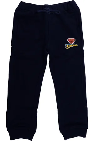 Superman Navy Blue Kids Joggers