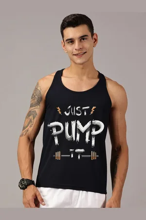 Rodzen Men Printed Raw Edge T-shirt
