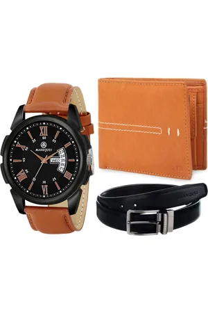 MARKQUES Men Solid Accessory Gift Set