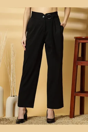 Chemistry Women Relaxed Pleated Trousers