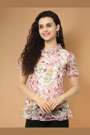 Moda Rapido Floral Print Top