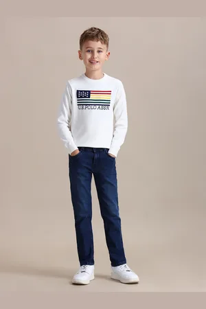 Ralph Lauren Boys Slim Fit Light Fade Stretchable Jeans