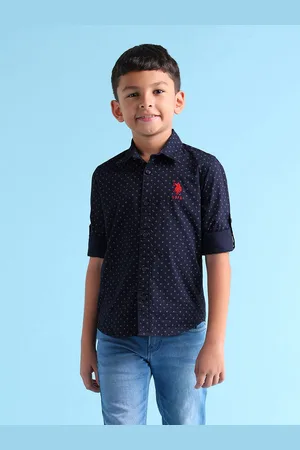 Ralph Lauren Boys Printed Pure Cotton Casual Shirt