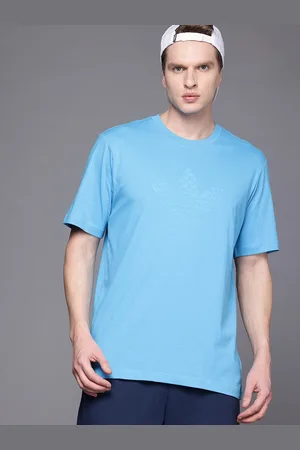 adidas Brand Logo Embossed Pure Cotton T-shirt