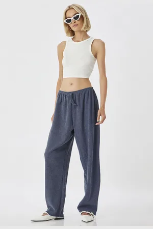 Koton Solid Women Trousers