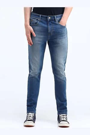 Flying Machine Men Slim Fit Heavy Fade Jeans
