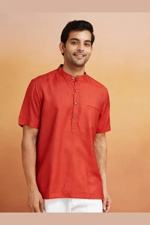 Fabindia Men Slim Fit Opaque Party Shirt