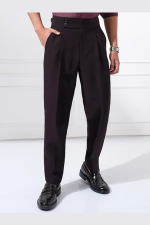 Highlander Men Mid-Rise Regular Fit Trousers