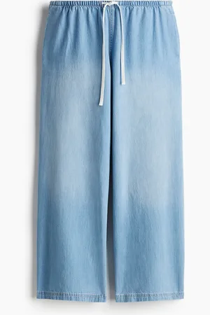 H&M Denim Drawstring Trousers