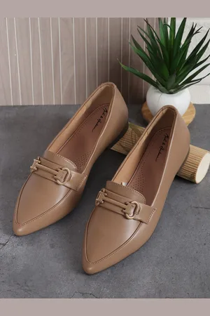 Mast & Harbour Women Party One Toe Flats with Buckles