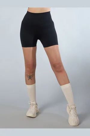Cult Women Black Momentum Seamless Shorts