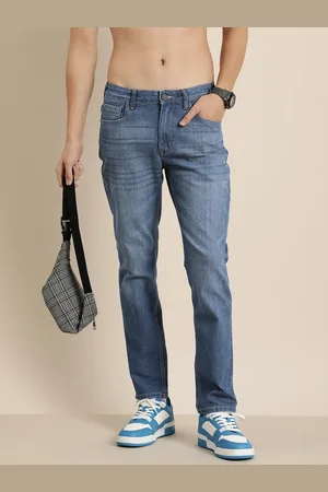 HERE&NOW Men Slim Fit Light Fade Stretchable Jeans