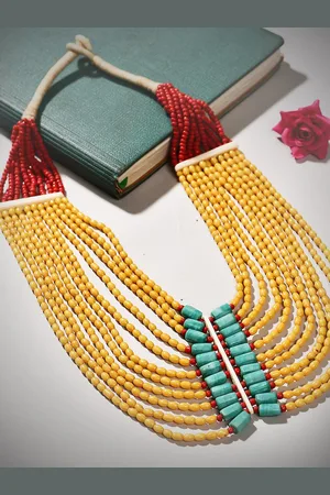 Bamboo Tree Jewels Tribal Necklace
