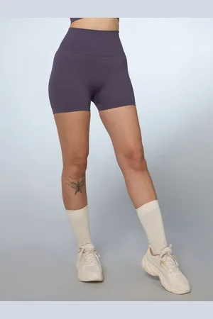 Cult Women Purple Momentum Seamless Shorts